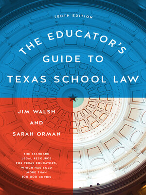 cover image of The Educator's Guide to Texas School Law